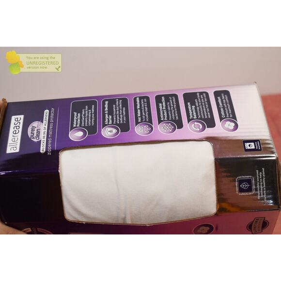 Allerease Full Ultimate Cotton Waterproof Allergen Mattress Protector* - Picture 4 of 7